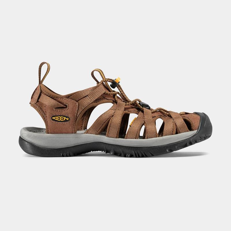 Discount Keen Whisper Womens Hiking Sandals Brown (9270-PHAGS)